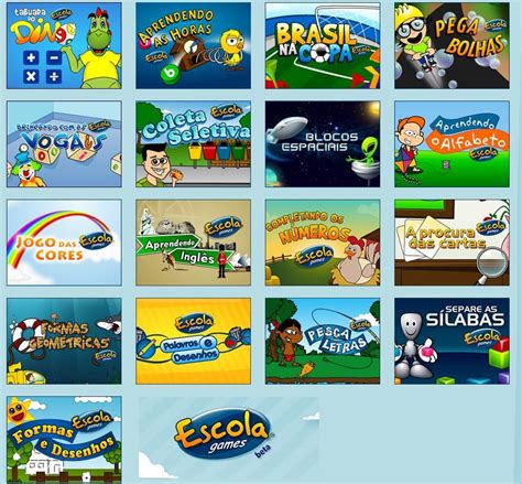 www escola games,escola games site